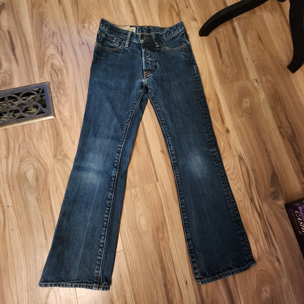 Abercrombie & Fitch Dark Blue Flare Jeans